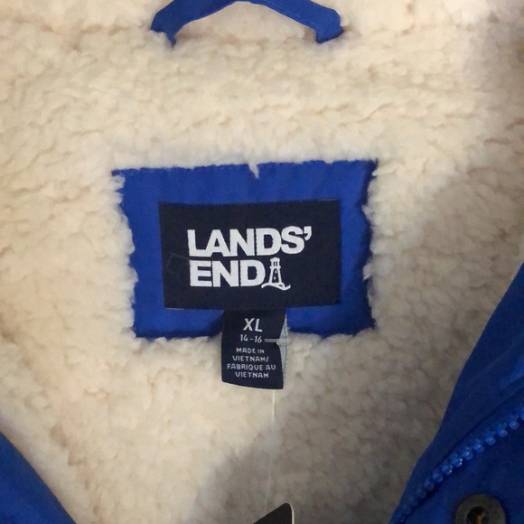 Down coat LANDS’END  XL (14-16) - Picture 2 of 11